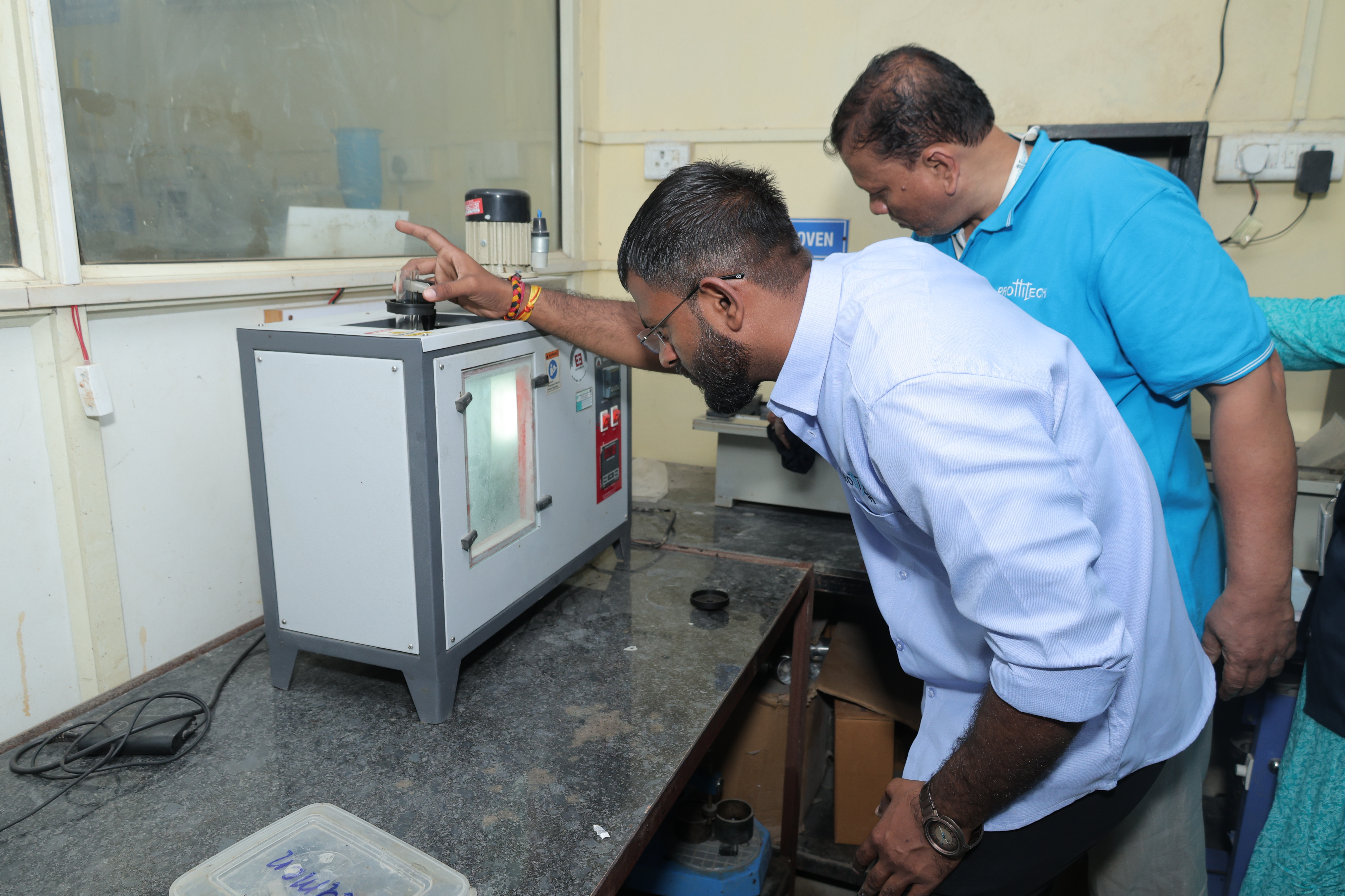 Building material testing for concrete, cement, bricks, and aggregates to ensure construction quality and compliance.